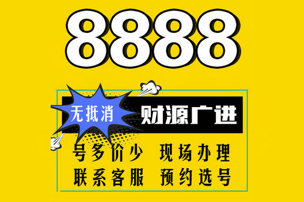 成武尾號8888手機(jī)靚號